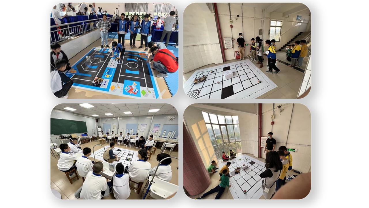 设计设备并到学校培训 1